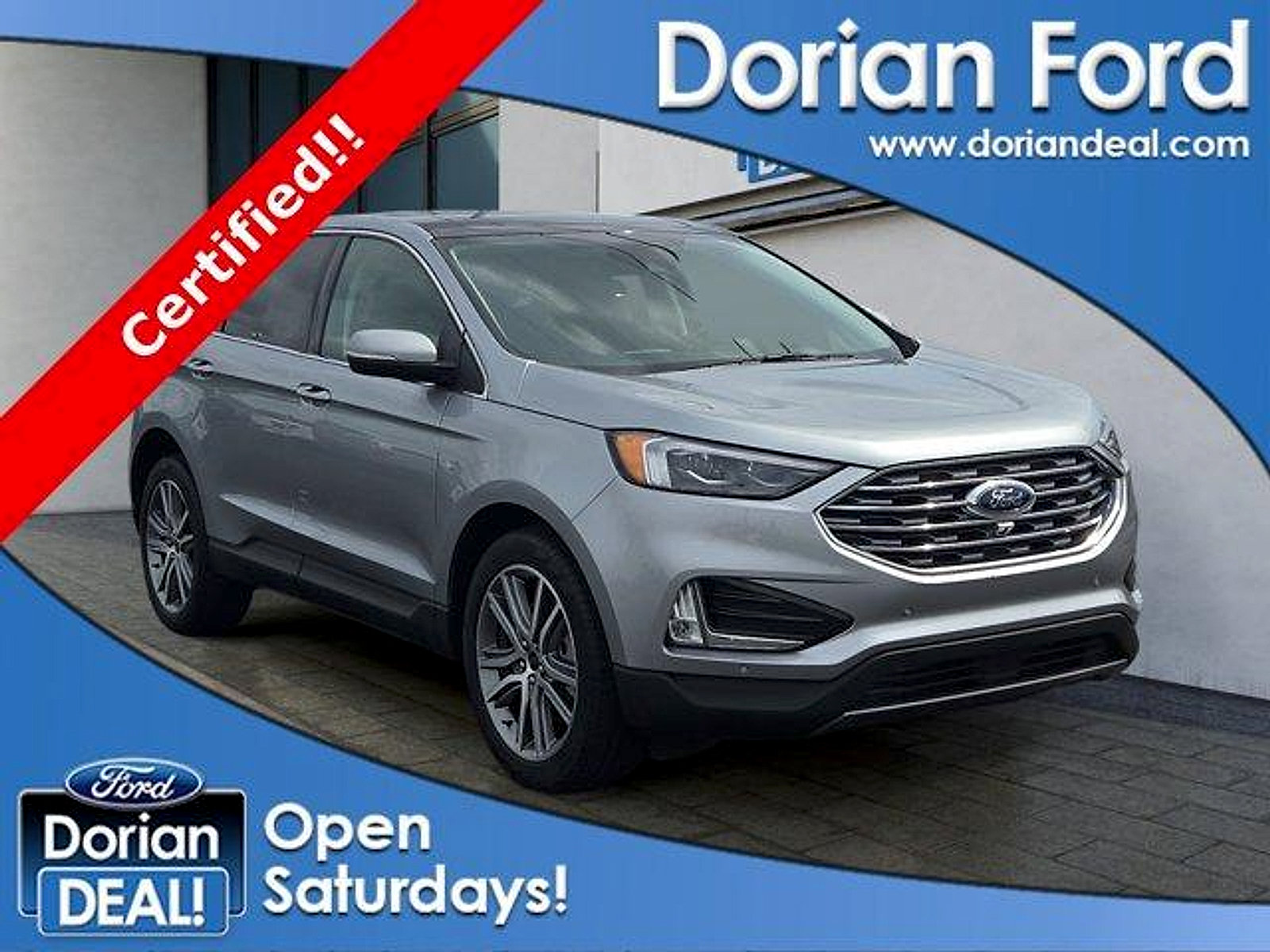 Certified 2024 Ford Edge Titanium w/ Equipment Group 301A