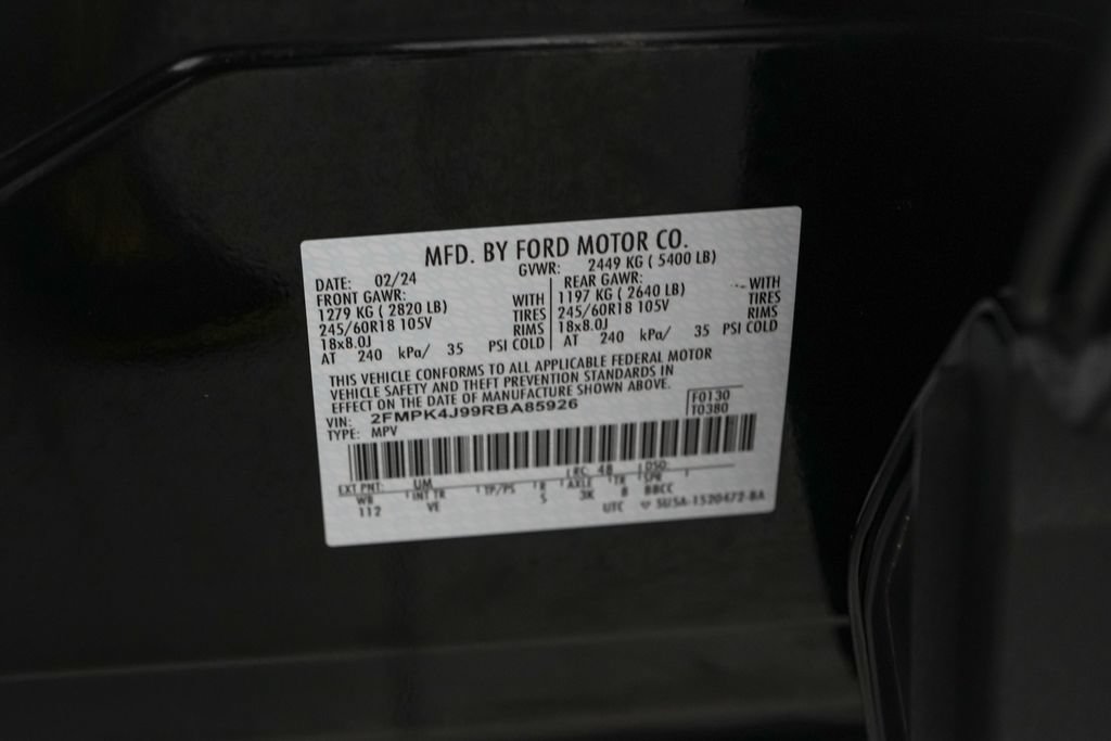 Certified 2024 Ford Edge SEL w/ Convenience Package AWD/4WD image 24
