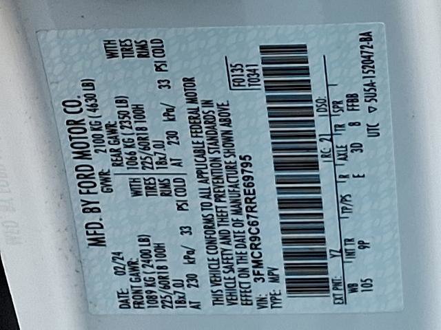 Certified 2024 Ford Bronco Sport Outer Banks image 31