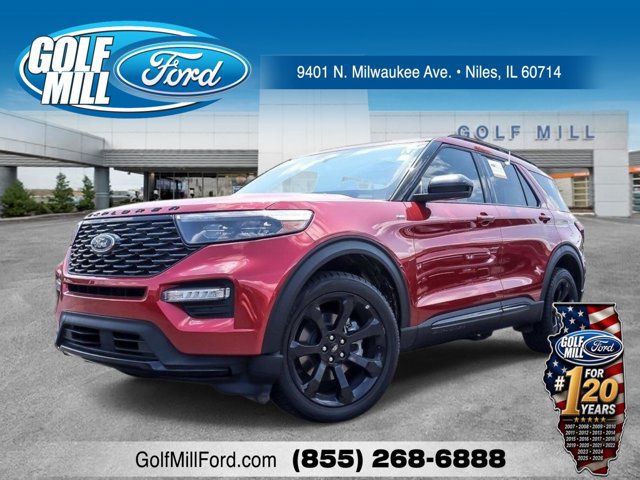 Certified 2024 Ford Explorer ST-Line w/ Class IV Trailer Tow Package
