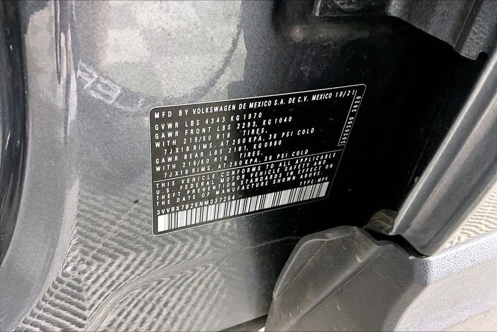 Used 2022 Volkswagen Taos SE FWD image 26