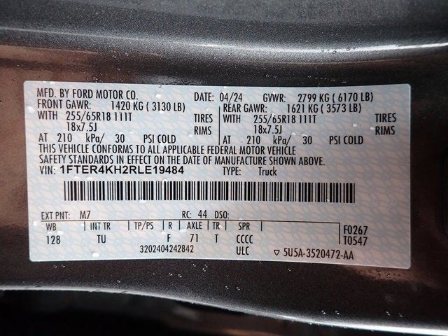 Certified 2024 Ford Ranger Lariat image 13