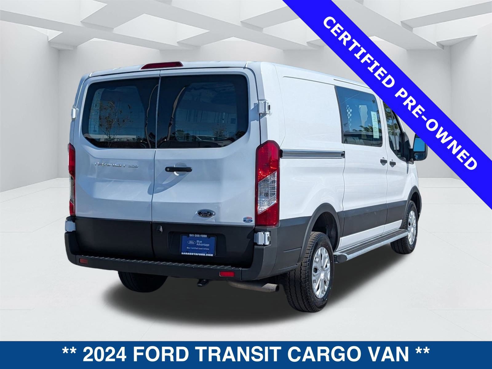 Certified 2024 Ford Transit 250 Low Roof w/ Exterior Upgrade Package image 5