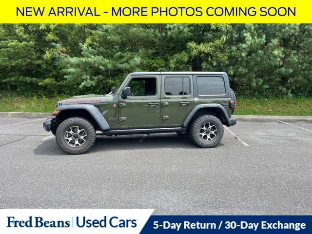 Used 2021 Jeep Wrangler Unlimited Rubicon w/ LED Lighting Group AWD/4WD image 11