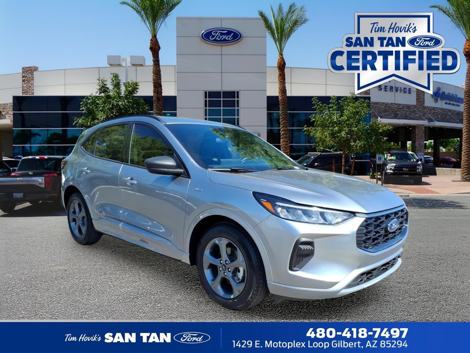Certified 2024 Ford Escape ST-Line w/ Tech Pack #1 FWD image 1