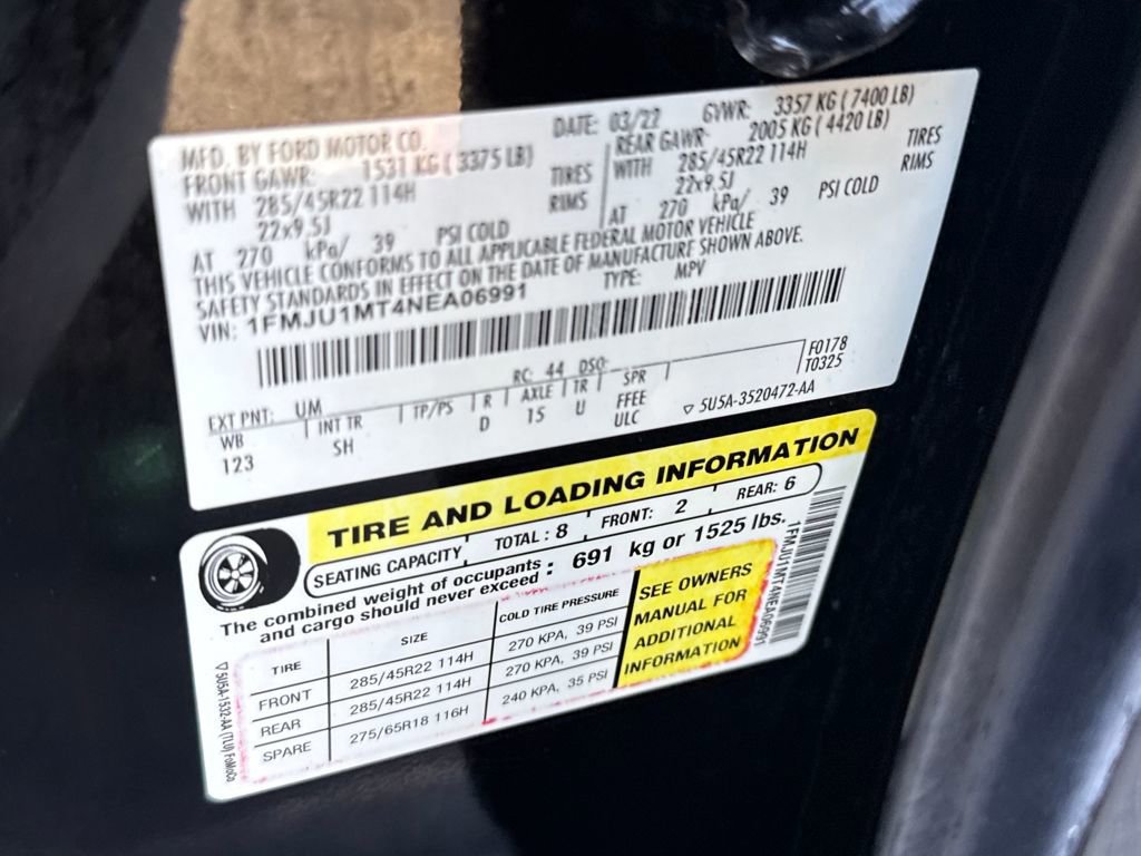 Certified 2022 Ford Expedition Platinum image 19