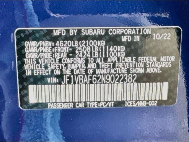 Used 2022 Subaru WRX Premium AWD/4WD image 23