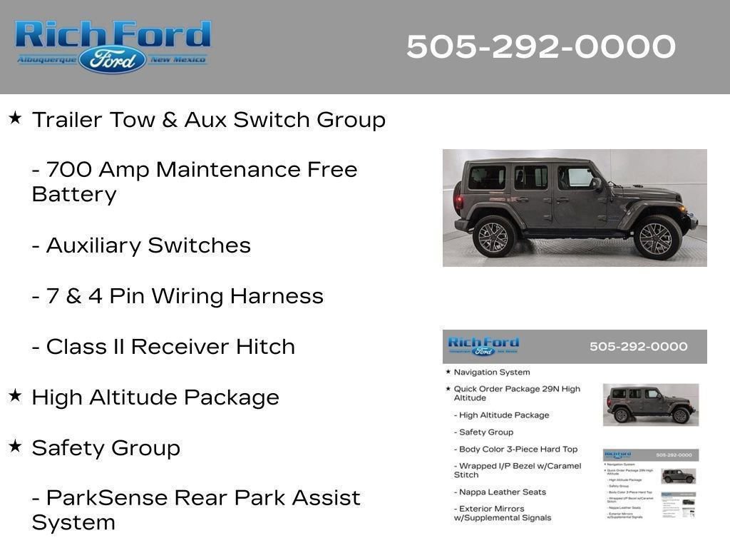 Used 2023 Jeep Wrangler Unlimited Sahara AWD/4WD image 72