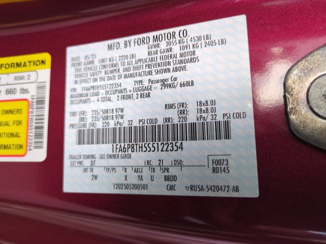 Certified 2025 Ford Mustang Coupe RWD image 32