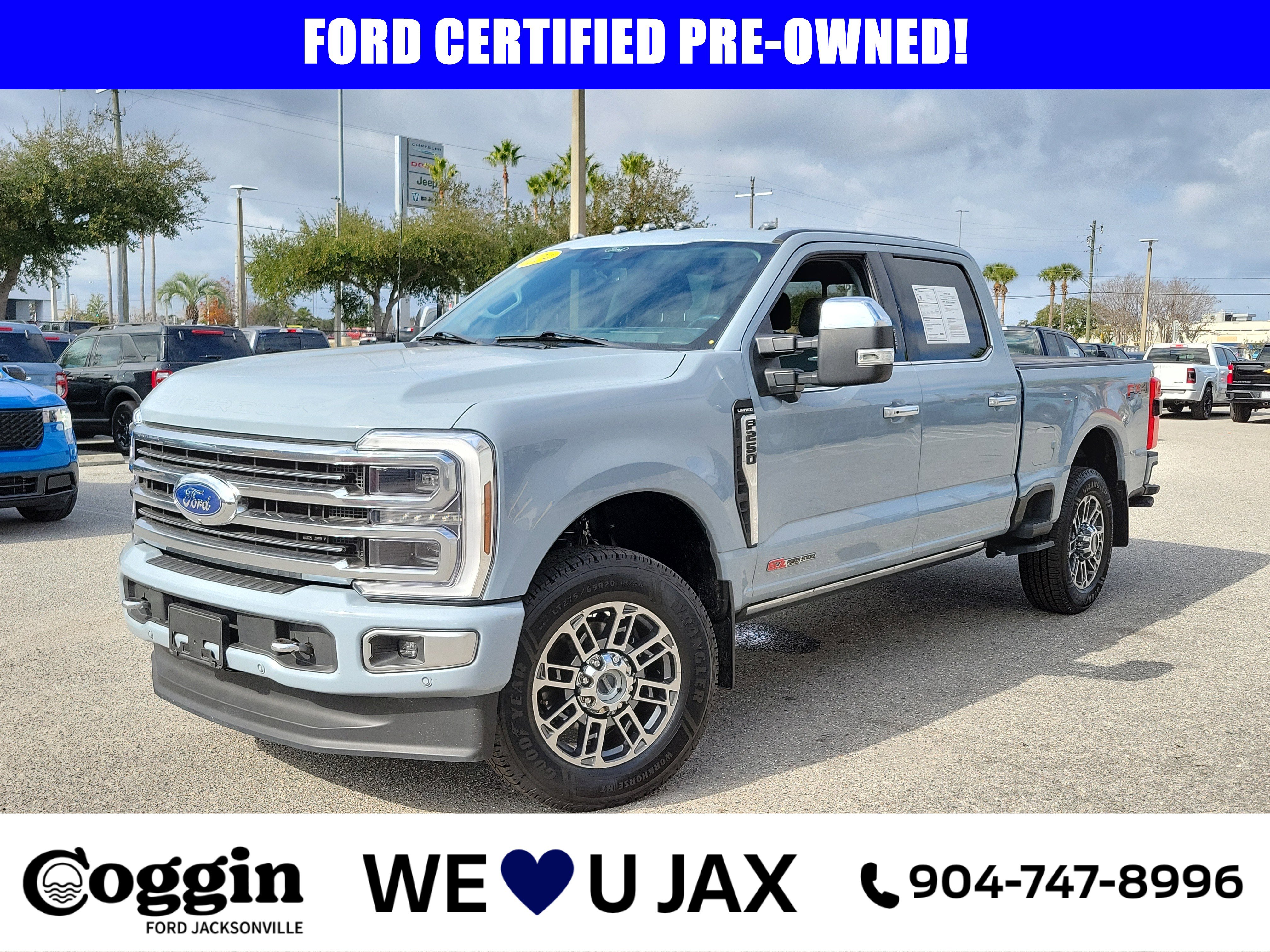 Certified 2024 Ford F250 Limited w/ FX4 Off-Road Package