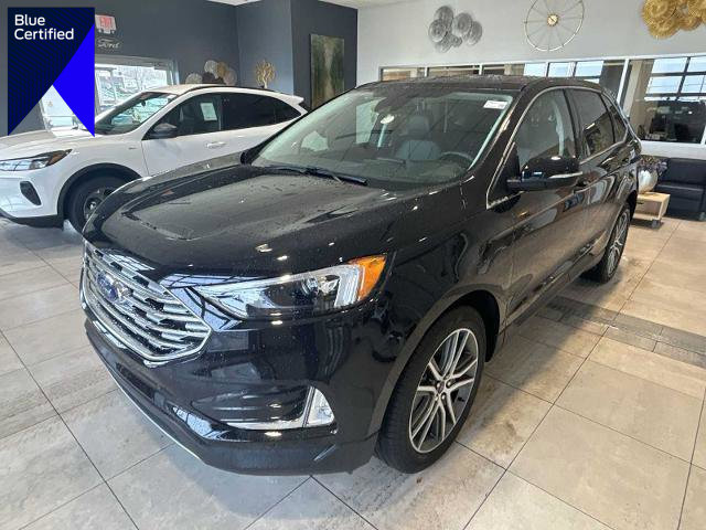 Certified 2022 Ford Edge Titanium w/ Class II Trailer Tow Package image 1