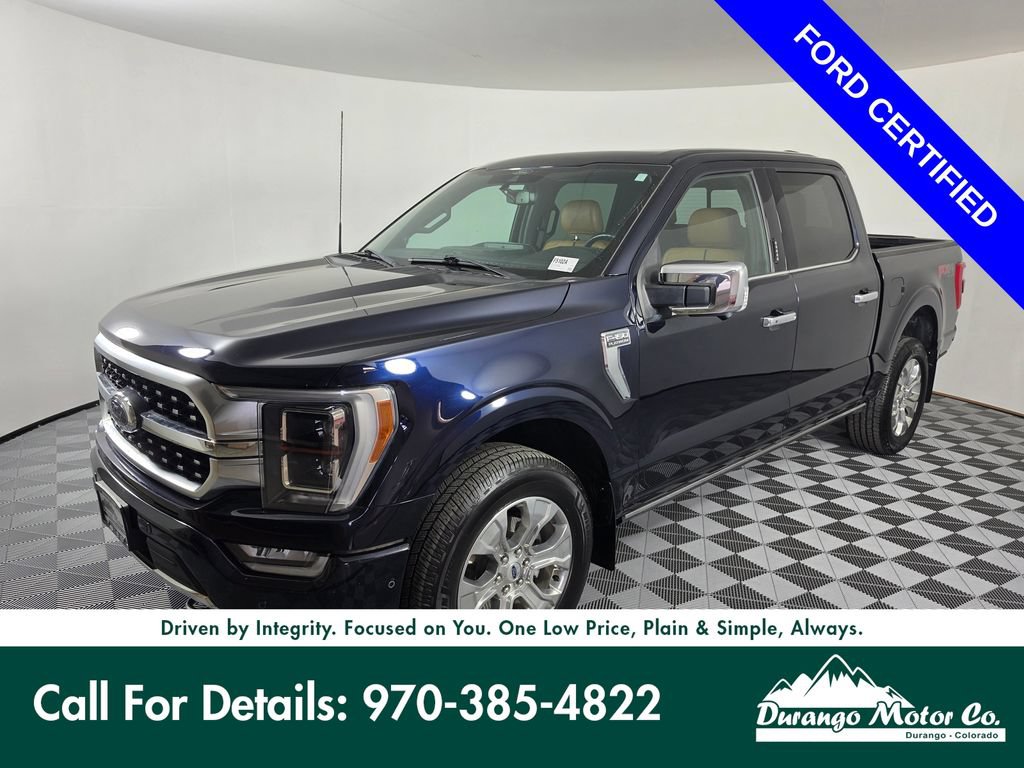 Certified 2022 Ford F150 Platinum w/ Equipment Group 701A High