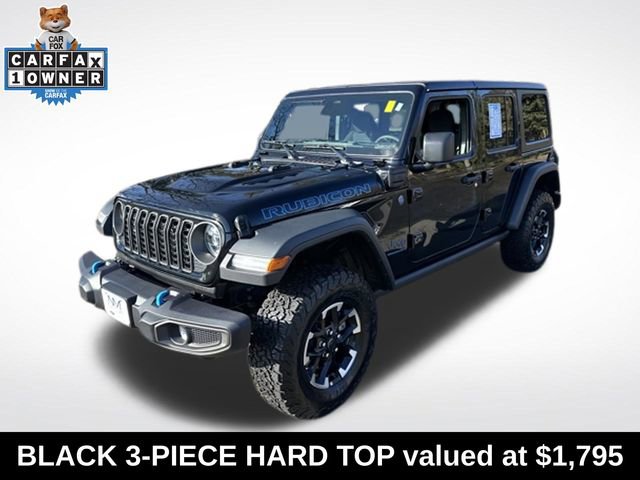 Used 2025 Jeep Wrangler Unlimited Rubicon 4xe w/ Safety Group AWD/4WD image 3
