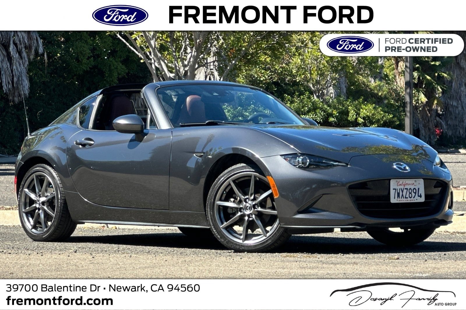 Used 2017 MAZDA MX-5 Miata RF Grand Touring