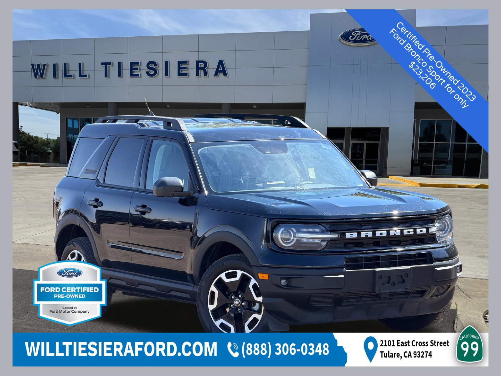 Certified 2023 Ford Bronco Sport Outer Banks AWD/4WD 360° Tour