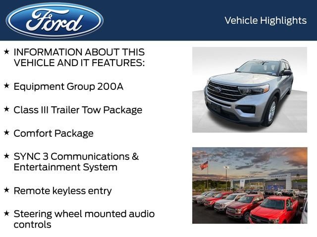 Certified 2020 Ford Explorer XLT w/ Comfort Package AWD/4WD image 4