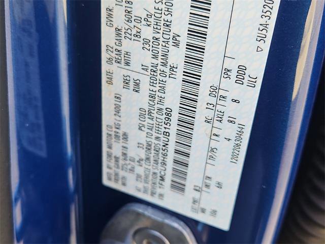 Certified 2022 Ford Escape SEL image 11