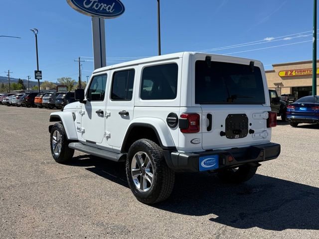 Used 2020 Jeep Wrangler Unlimited Sahara AWD/4WD image 3