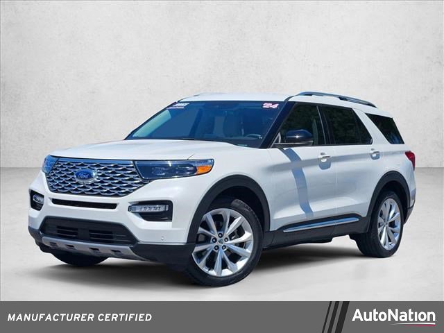 Certified 2024 Ford Explorer Platinum w/ Technology Package AWD/4WD image 1