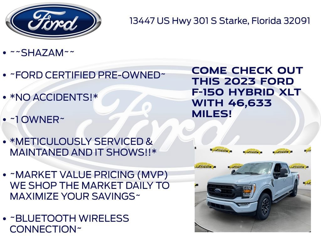 Certified 2023 Ford F150 XLT w/ Equipment Group 302A High AWD/4WD image 6