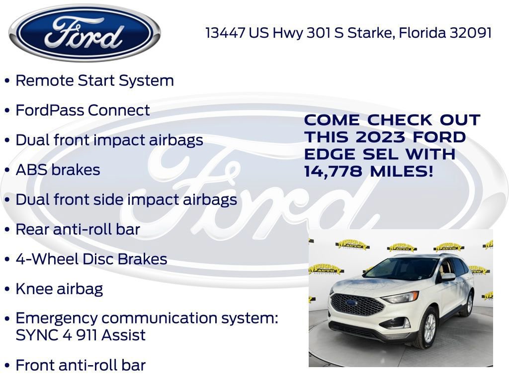 Certified 2023 Ford Edge SEL w/ Convenience Package image 32