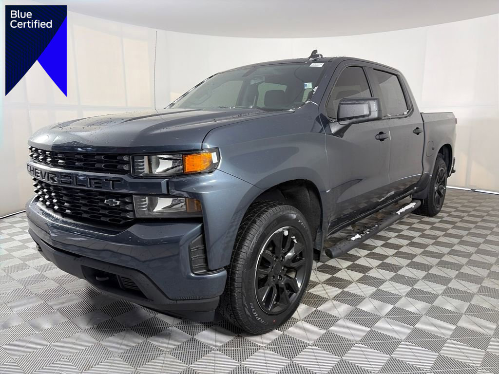 Used 2021 Chevrolet Silverado 1500 Custom w/ LPO, Dark Essentials Package