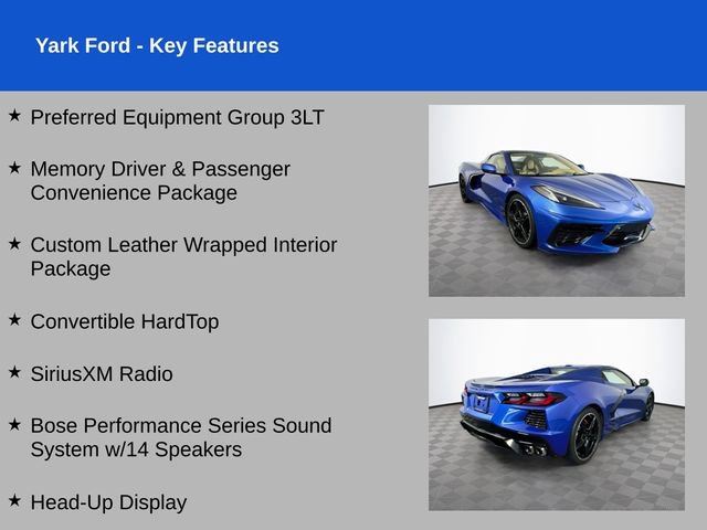 Used 2022 Chevrolet Corvette Stingray Premium Conv w/ 3LT RWD video 2