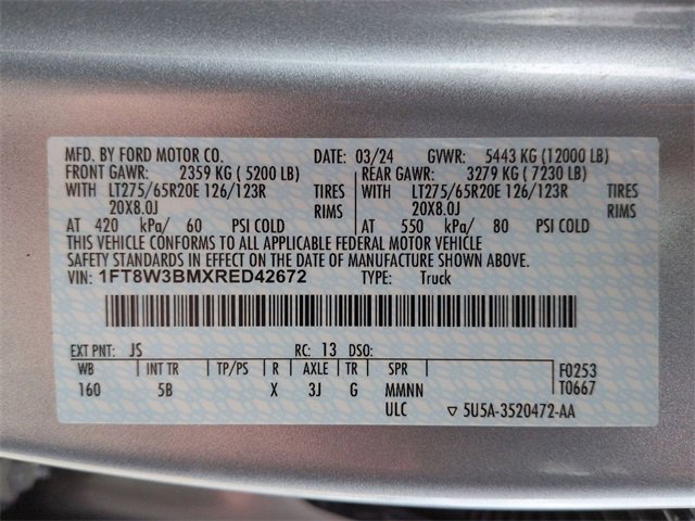 Certified 2024 Ford F350 Lariat w/ Chrome Package image 22