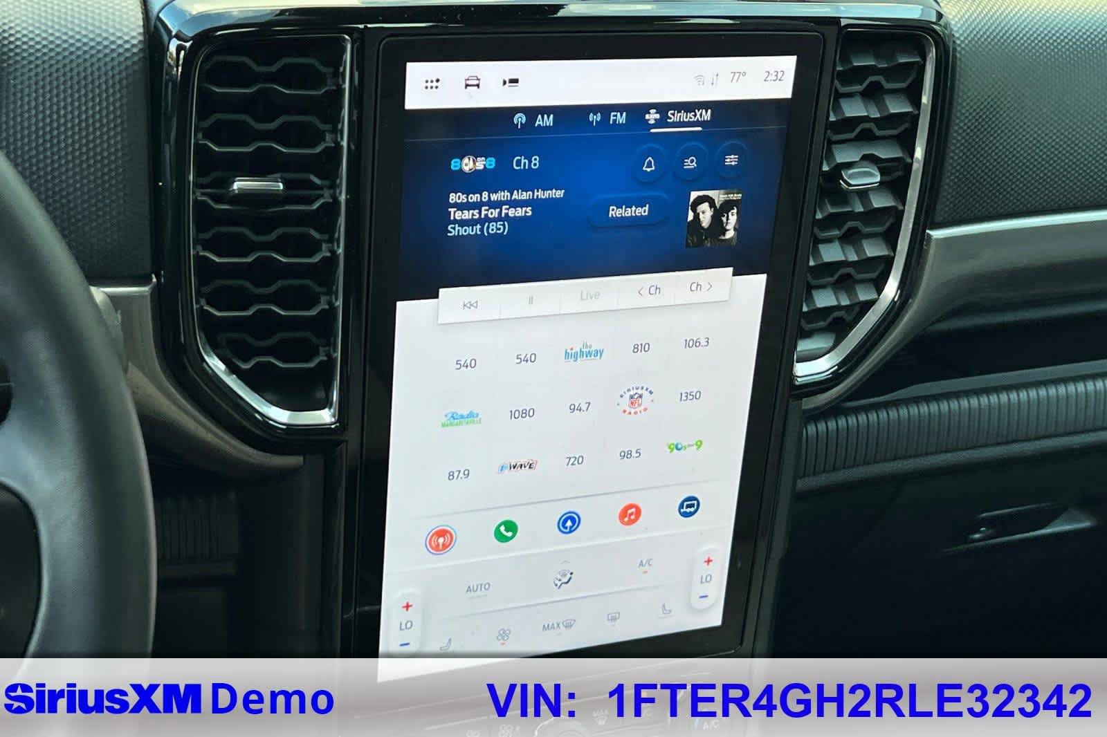 Certified 2024 Ford Ranger XLT w/ Equipment Group 301A High image 28