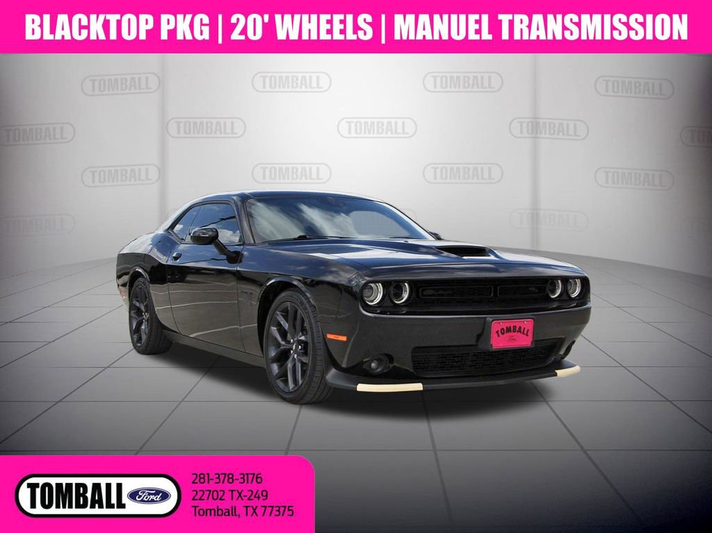 Used 2021 Dodge Challenger R/T w/ Blacktop Package image 1