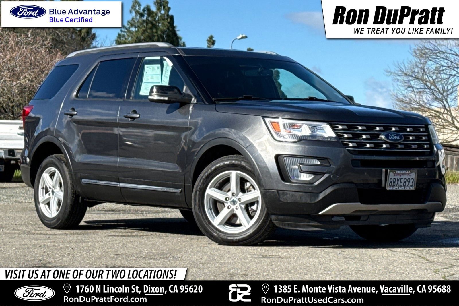 Certified 2017 Ford Explorer XLT w/ Equipment Group 202A image 7