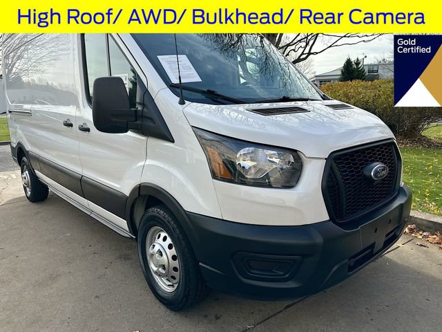 Certified 2023 Ford Transit 250 148 High Roof AWD w/ Load Area Protection Package image 1