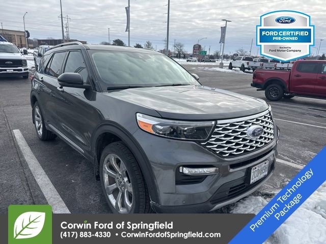Certified 2020 Ford Explorer Platinum w/ Premium Technology Package image 2