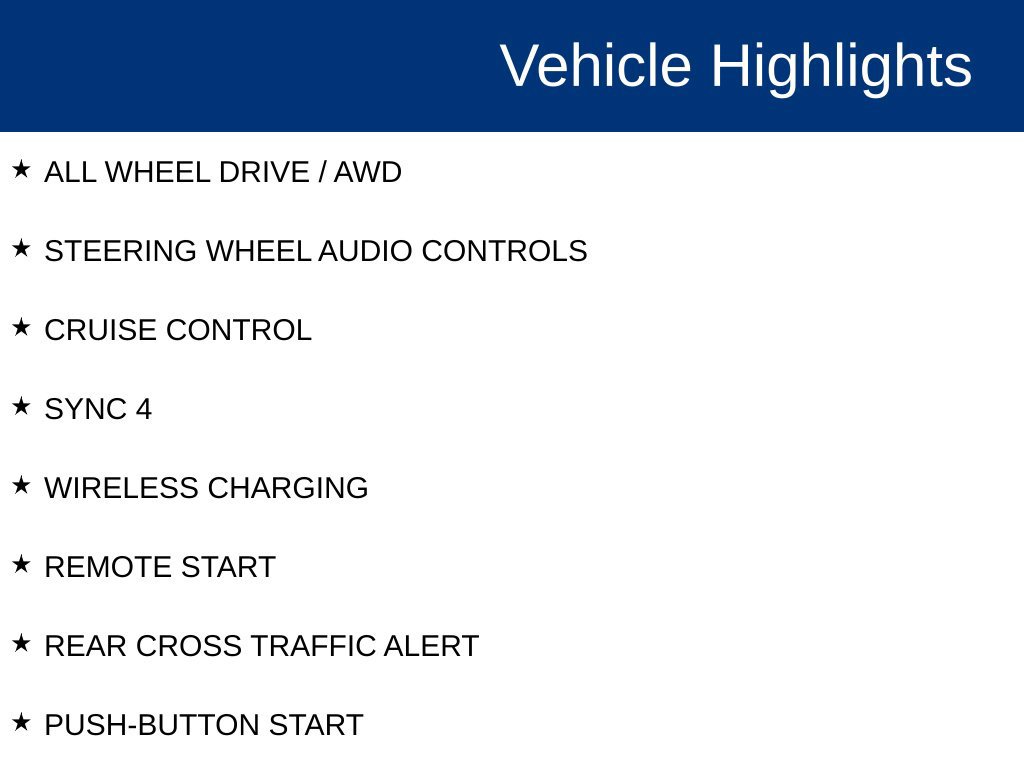 Certified 2024 Ford Edge SEL w/ Convenience Package AWD/4WD image 8