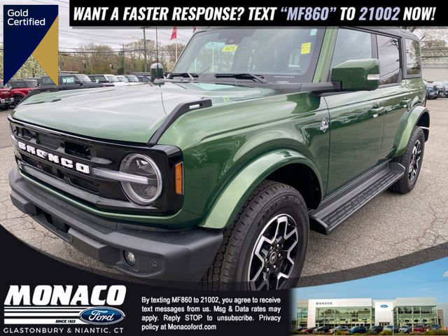 Certified 2025 Ford Bronco Outer Banks AWD/4WD image 1