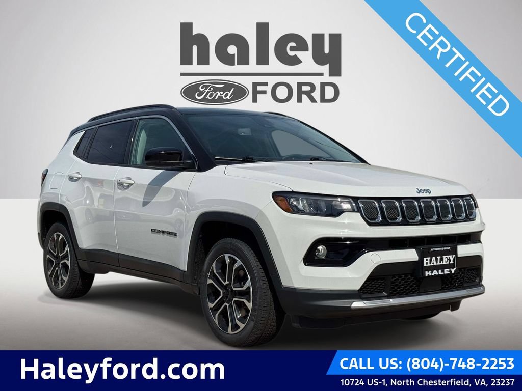 Used 2022 Jeep Compass Limited AWD/4WD image 1