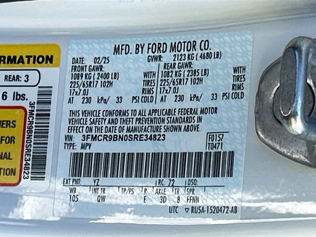 Certified 2025 Ford Bronco Sport Big Bend AWD/4WD image 38