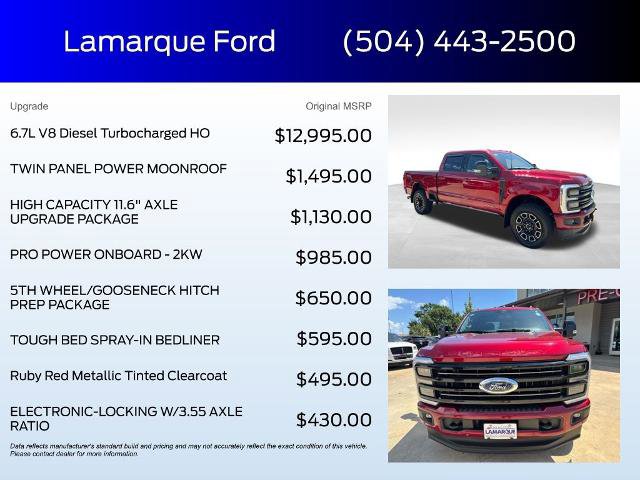 Certified 2025 Ford F250 Platinum AWD/4WD image 2