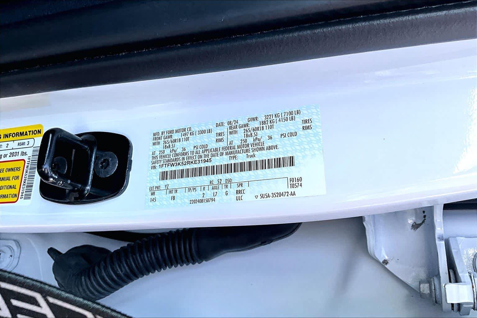 Certified 2024 Ford F150 XLT w/ Equipment Group 302A MID RWD image 34