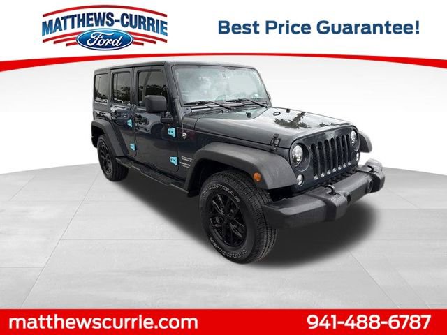 Used 2017 Jeep Wrangler Unlimited Sport w/ Quick Order Package 24S image 1