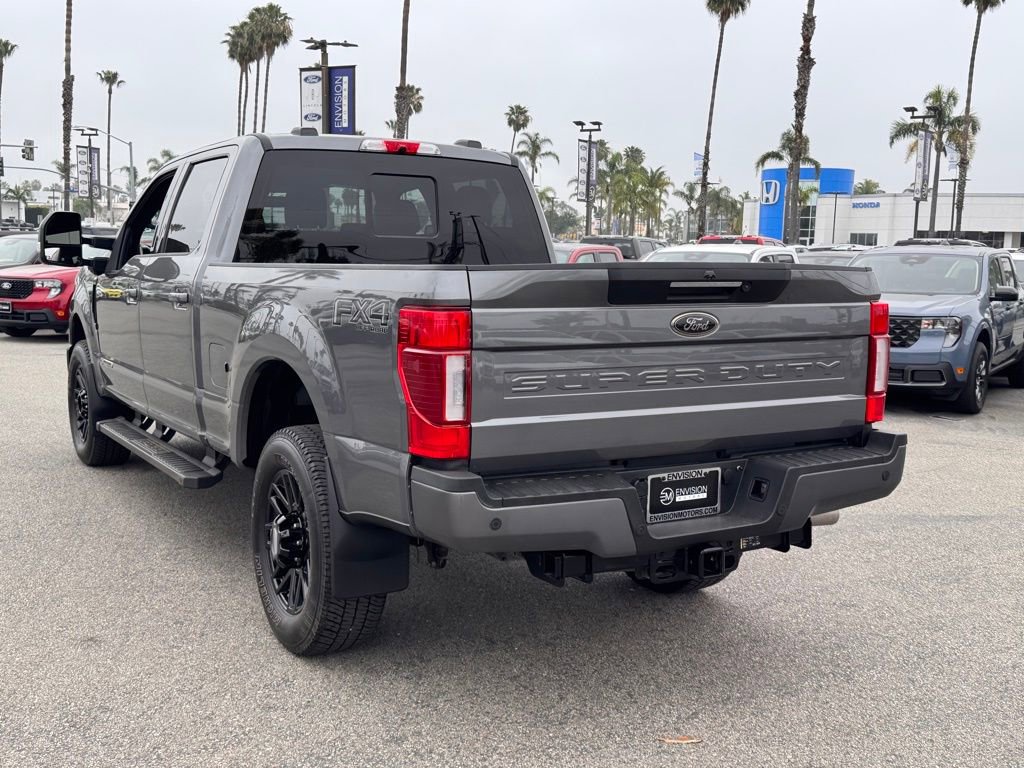 Certified 2022 Ford F250 Lariat w/ Black Appearance Package AWD/4WD image 10