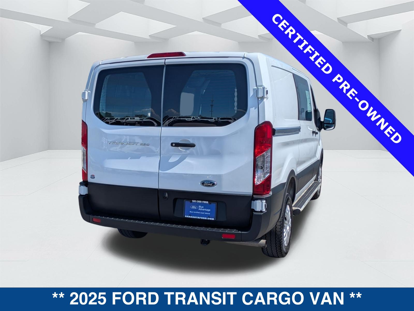 Certified 2025 Ford Transit 250 Low Roof w/ Exterior Upgrade Package RWD image 5