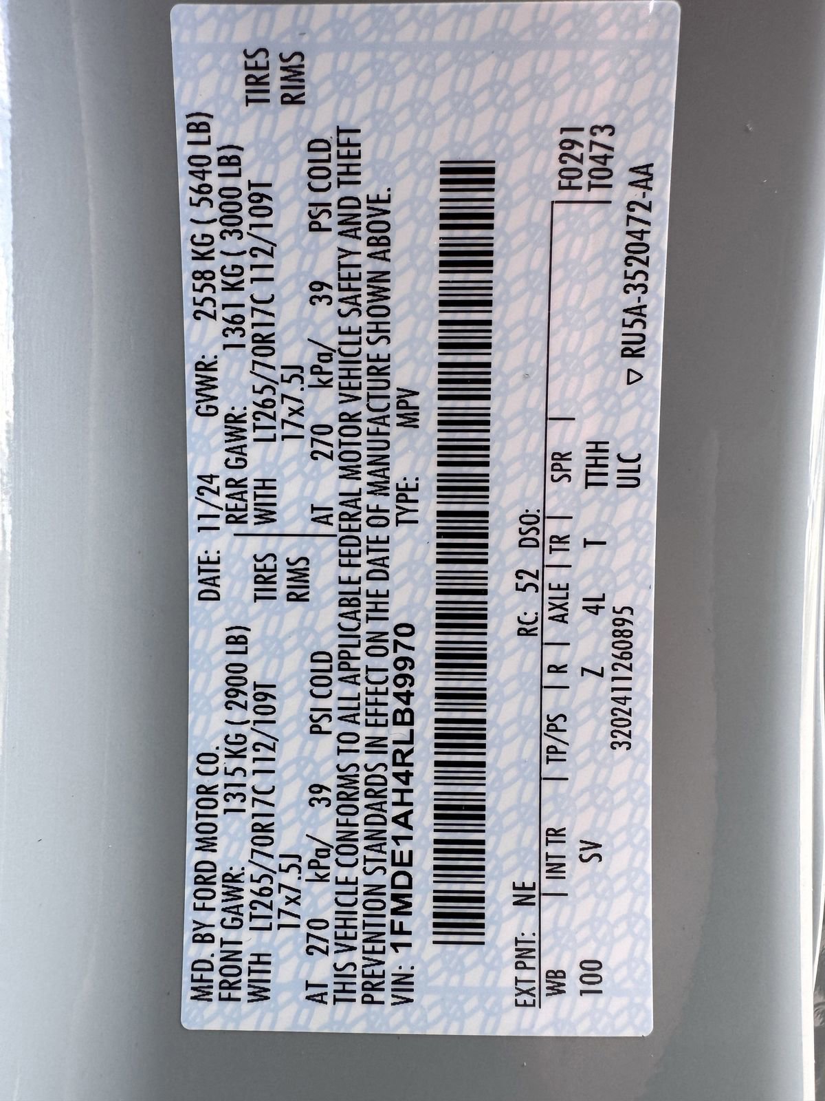 Certified 2024 Ford Bronco Black Diamond AWD/4WD image 29