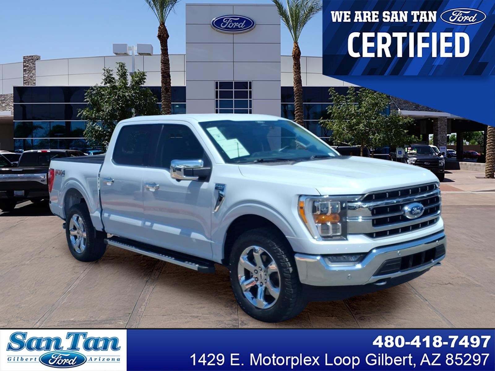 Certified 2021 Ford F150 Lariat