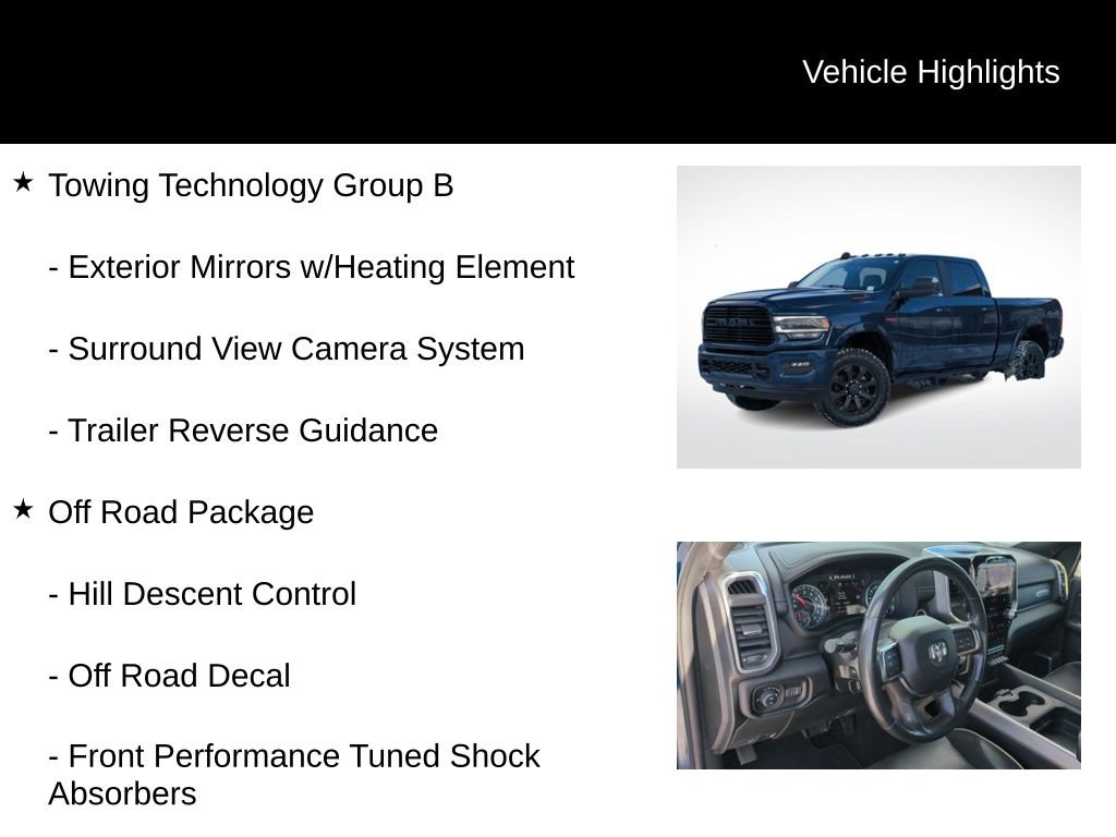 Used 2022 RAM 2500 Laramie w/ Night Edition image 26