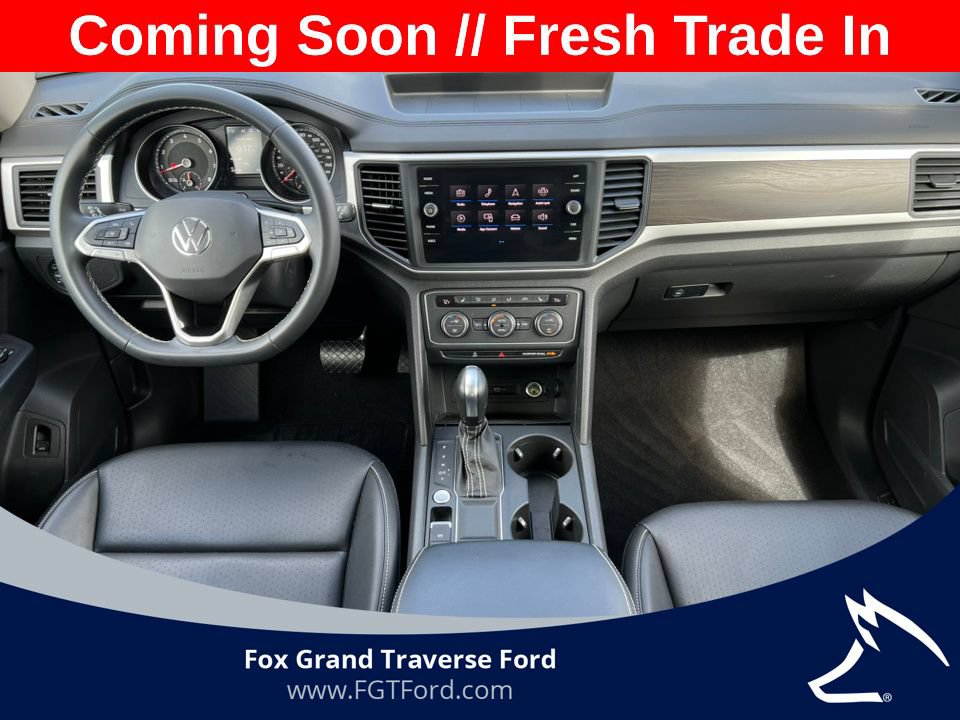Used 2021 Volkswagen Atlas SE w/ Panoramic Sunroof Package FWD video 2