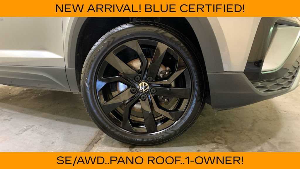 Used 2022 Volkswagen Taos SE w/ Panoramic Sunroof Package FWD image 9