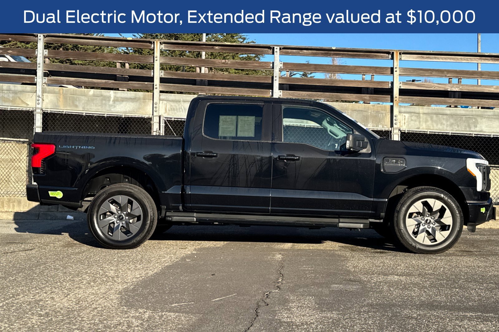 Certified 2023 Ford F150 Lightning XLT w/ Equipment Group 312A High AWD/4WD image 4