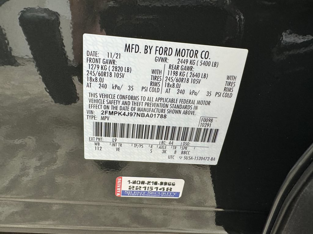 Certified 2022 Ford Edge SEL w/ Convenience Package AWD/4WD image 31