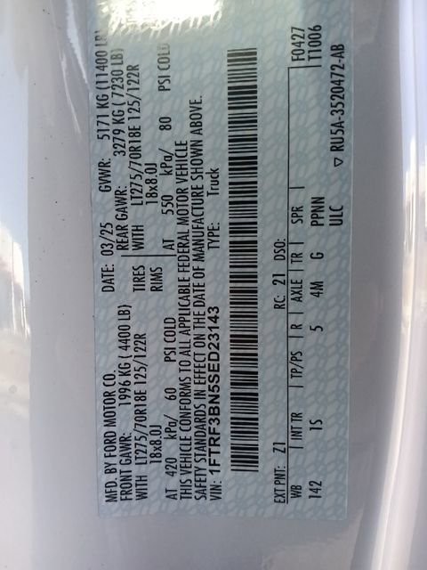 Certified 2025 Ford F350 XL w/ STX Appearance Package AWD/4WD image 32